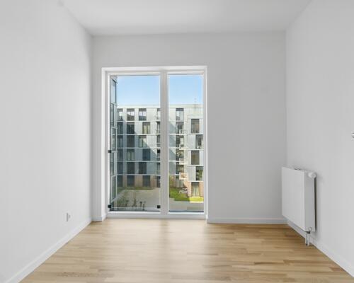 Lækker og delevenlig 3'er med altan