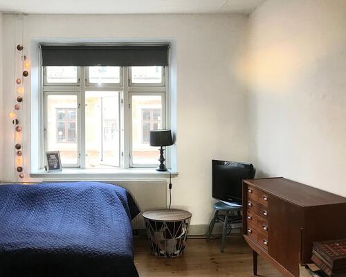 Lys og charmerende 3-værelses delevenlig lejlighed i Ø-gaderne