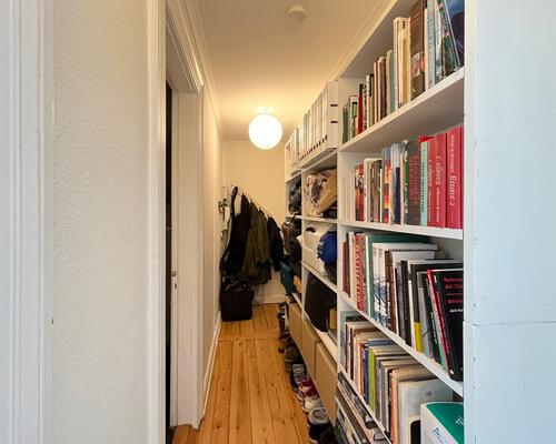 Lys og charmerende 3-værelses delevenlig lejlighed i Ø-gaderne