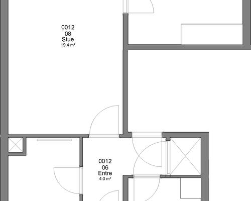3 værelses lejlighed i Haderslev