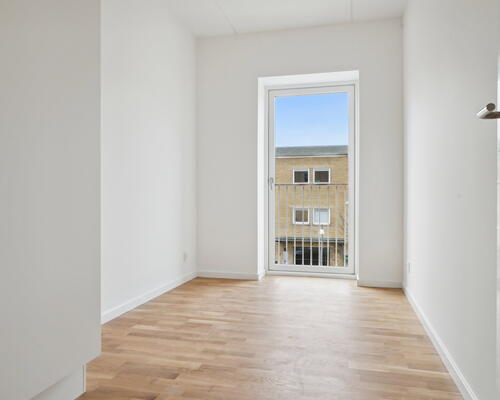 Fløjhusene - Bygning E - Stor og lys 5-værelses lejlighed i høj kvalitet med altan og plads til hele familien