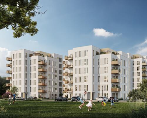 Stor 2 værelses Lejlighed til leje fra 2025 centralt i byen