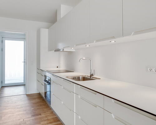 Bygården - Modern lejlighed i lækre materialer med plads til familien