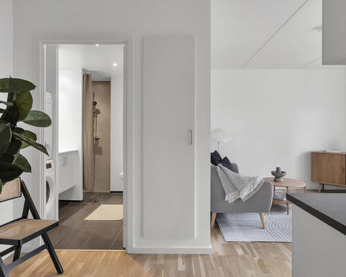 2-værelses lejlighed på 5. sal