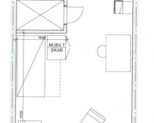 1 værelses lejlighed i Odense M