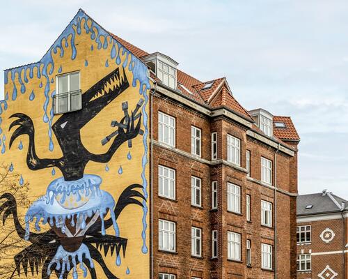 Flot penthouse lejlighed med udsigt over Købehavn | København S