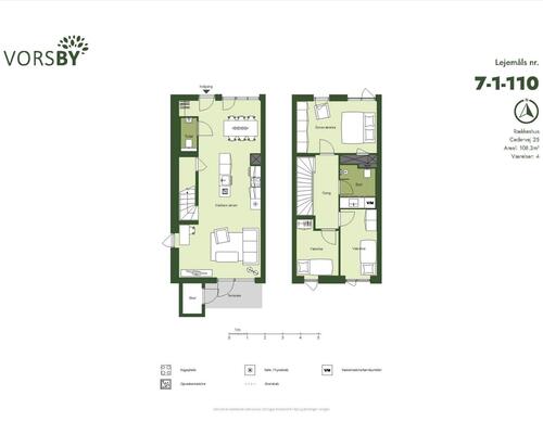4 værelses hus i Viby Sjælland