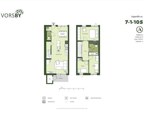 4 værelses hus i Viby Sjælland