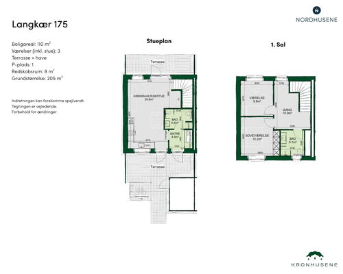 3 værelses lejlighed i Rønde