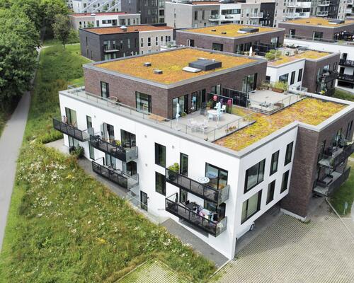 Attraktiv lejlighed i Risskov med tagterrasse