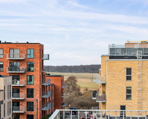 Skøn 2-værelses lejlighed med altan og stort soveværelse