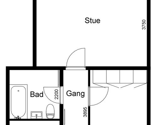 2 værelses lejlighed i Ikast