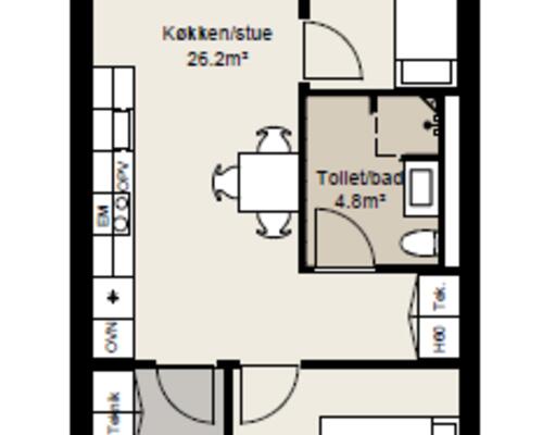 3 værelses hus i Silkeborg