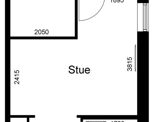 2 værelses lejlighed i Slagelse