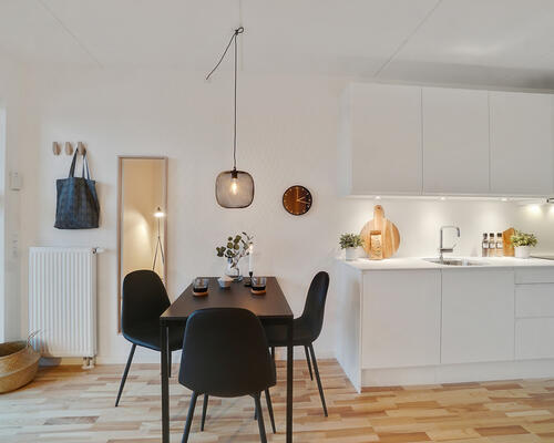 Delevenlig 3-værelses lejlighed i Skejbyen