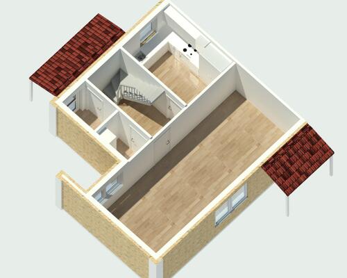 4 værelses lejlighed i Dronninglund