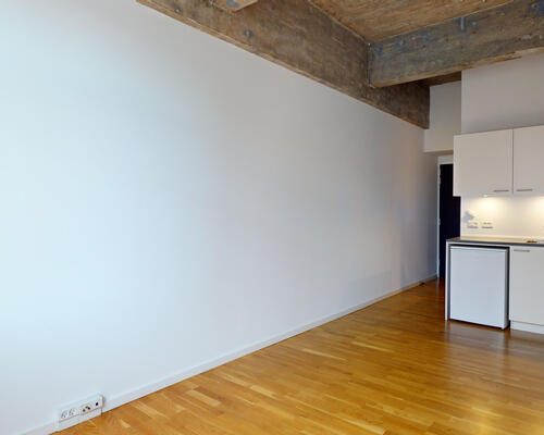 1-værelses studiebolig på Teglholmen