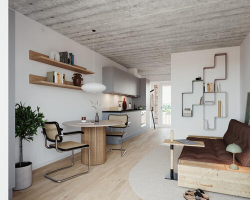 1 værelses lejlighed i Viby J