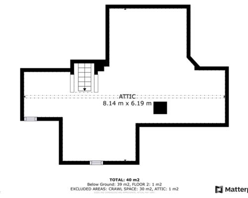 1 værelses lejlighed i København K