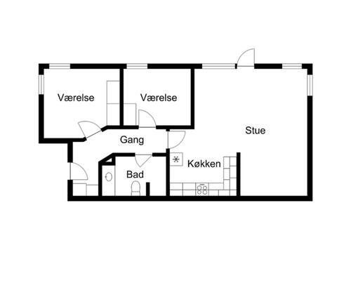 3 værelses lejlighed i Vejle