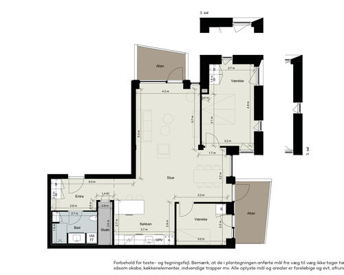 Svanemærkede lejeboliger i første række til vandet