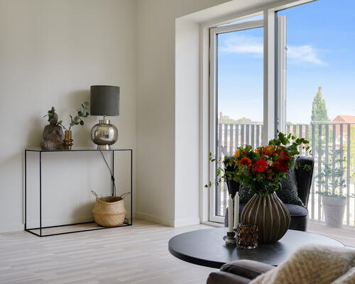 Teglværkskanten - Lækker og lys 2-værelses lejlighed med egen terrasse