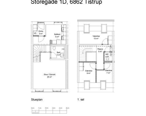 4 værelses lejlighed i Tistrup