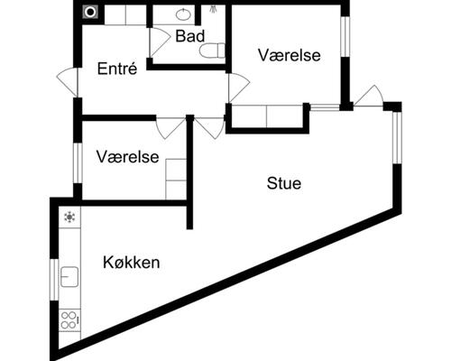 3 værelses lejlighed i Birkerød
