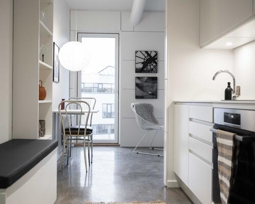 Studiebolig på Godsbanen med fede fælles faciliteter