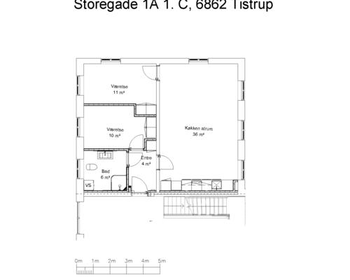 3 værelses lejlighed i Tistrup