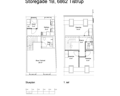 4 værelses lejlighed i Tistrup