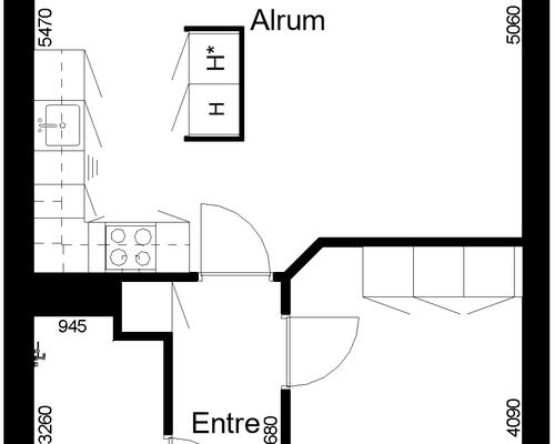 2 værelses lejlighed i Grindsted