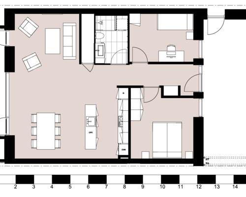 3 værelses lejlighed i Horsens