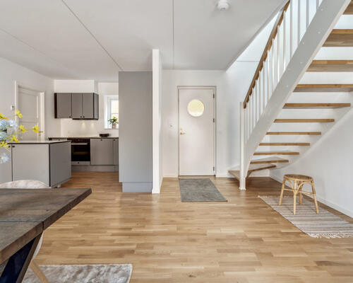 Moderne lejlighed i 2 plan på sublim placering i Odense C – 126 Kvm