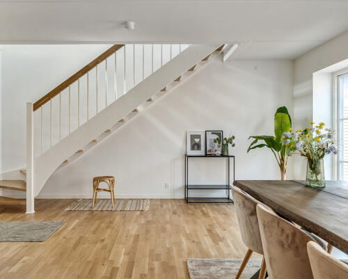 Moderne lejlighed i 2 plan på sublim placering i Odense C – 126 Kvm