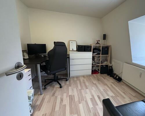 Pæn og regulær 3 værelses lejlighed