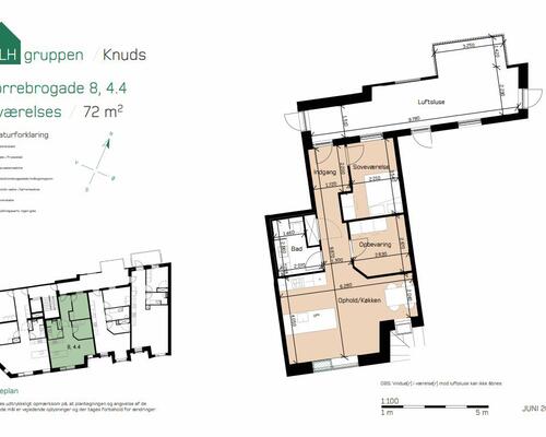 Indflytningsklare, spritnye 2-værelses i Aarhus C