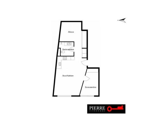 3 værelses lejlighed i Kolding