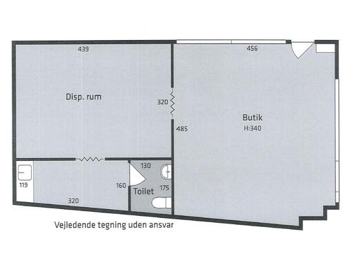 3 værelses lejlighed i Århus C