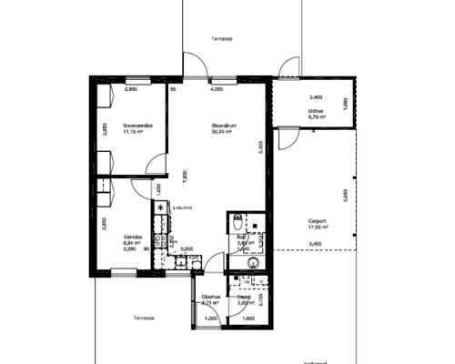 3 værelses hus i Holstebro