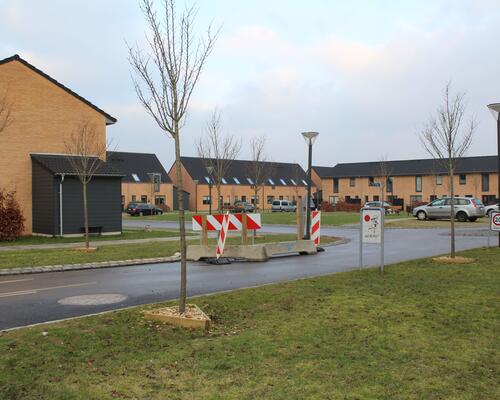 Velbeliggende rækkehus i Odense S