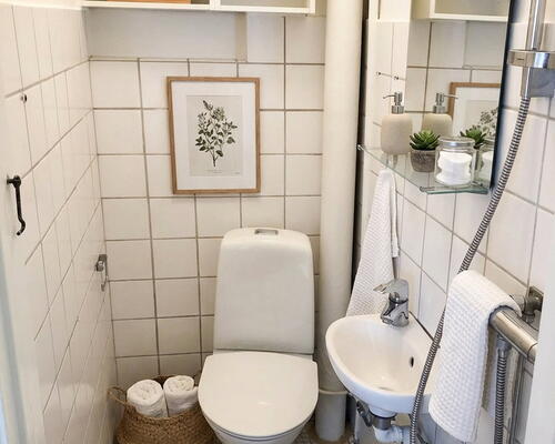 Lejlighed med altan, udsigt over byen og opvaskemaskine