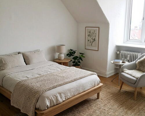 Lejlighed med altan, udsigt over byen og opvaskemaskine