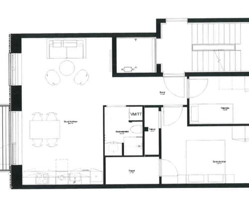 Skøn 3-værelses lejlighed i Ballerup