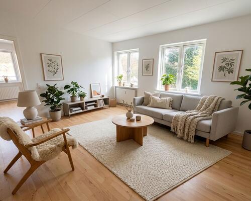 Stor 2-værelses på Oddervej