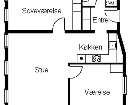 3 værelses lejlighed i Aabenraa