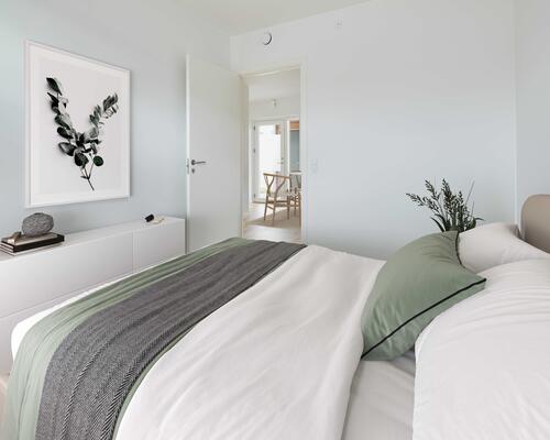 Skøn 3-værelses med terrasse og tæt på Aarhus