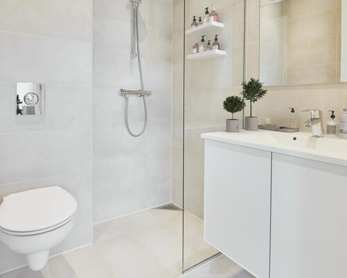 Skøn 3-værelses med terrasse og tæt på Aarhus