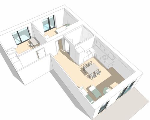 3 værelses lejlighed i Odense C