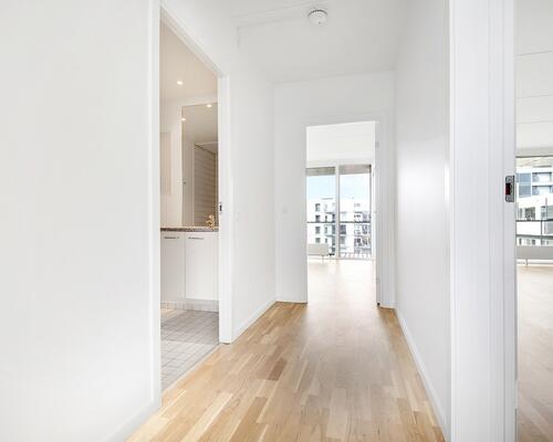 Rummelig 3-værelses lejlighed i Ørestaden